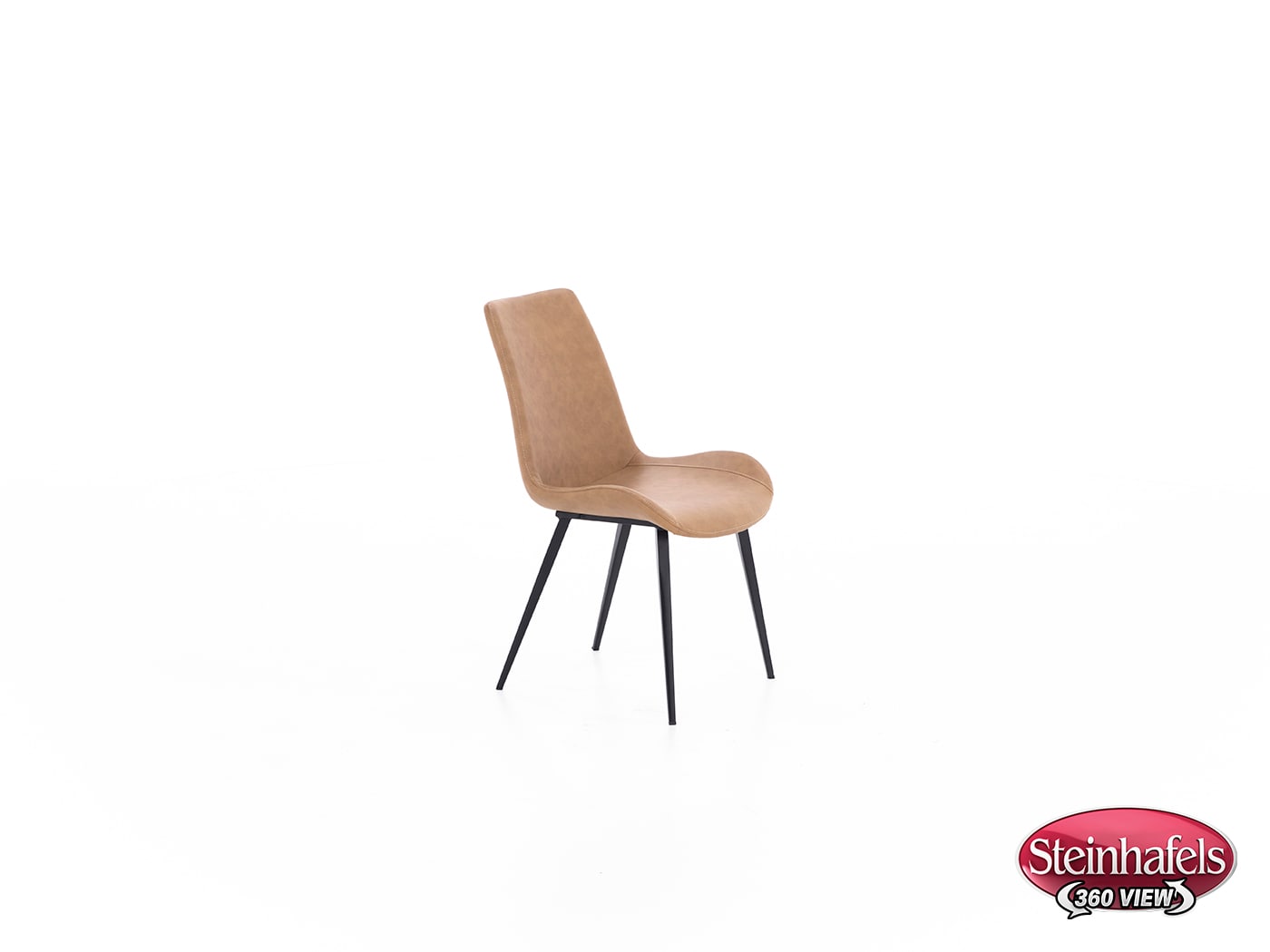 modu brown inch standard seat height side chair  image   