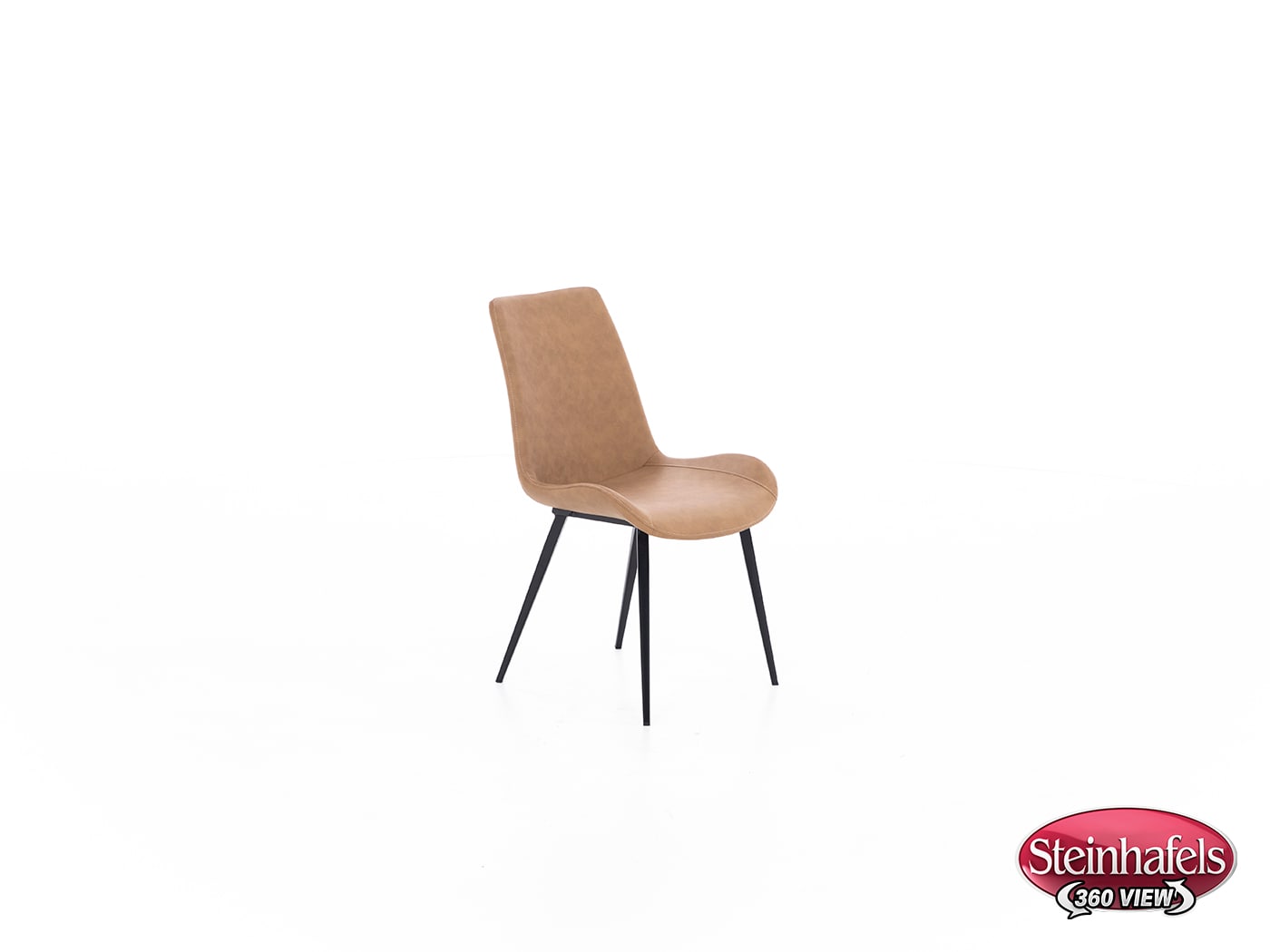 modu brown inch standard seat height side chair  image   