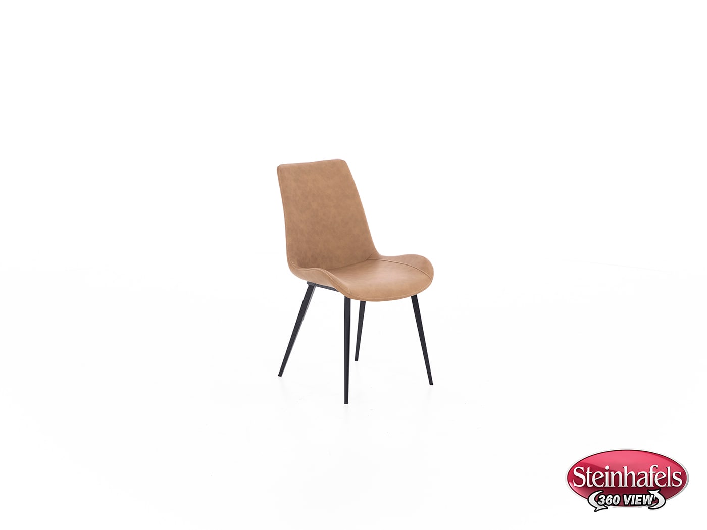 modu brown inch standard seat height side chair  image   