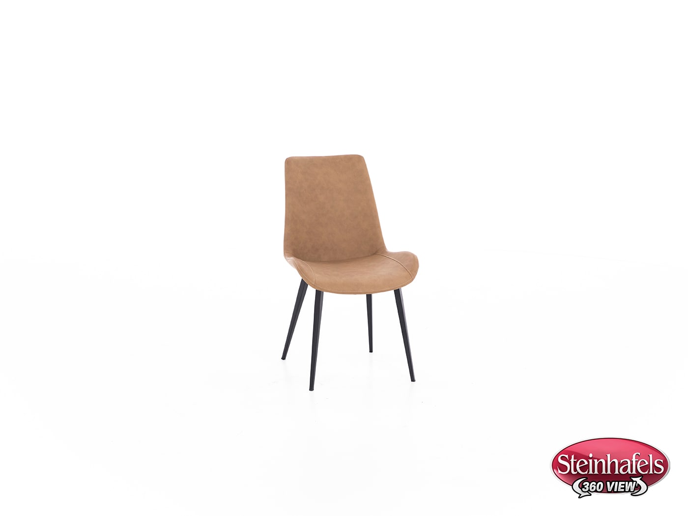 modu brown inch standard seat height side chair  image   