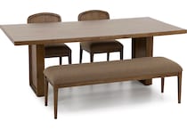 modu brown inch standard height rectangle   