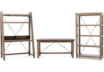 modu brown desk autum  