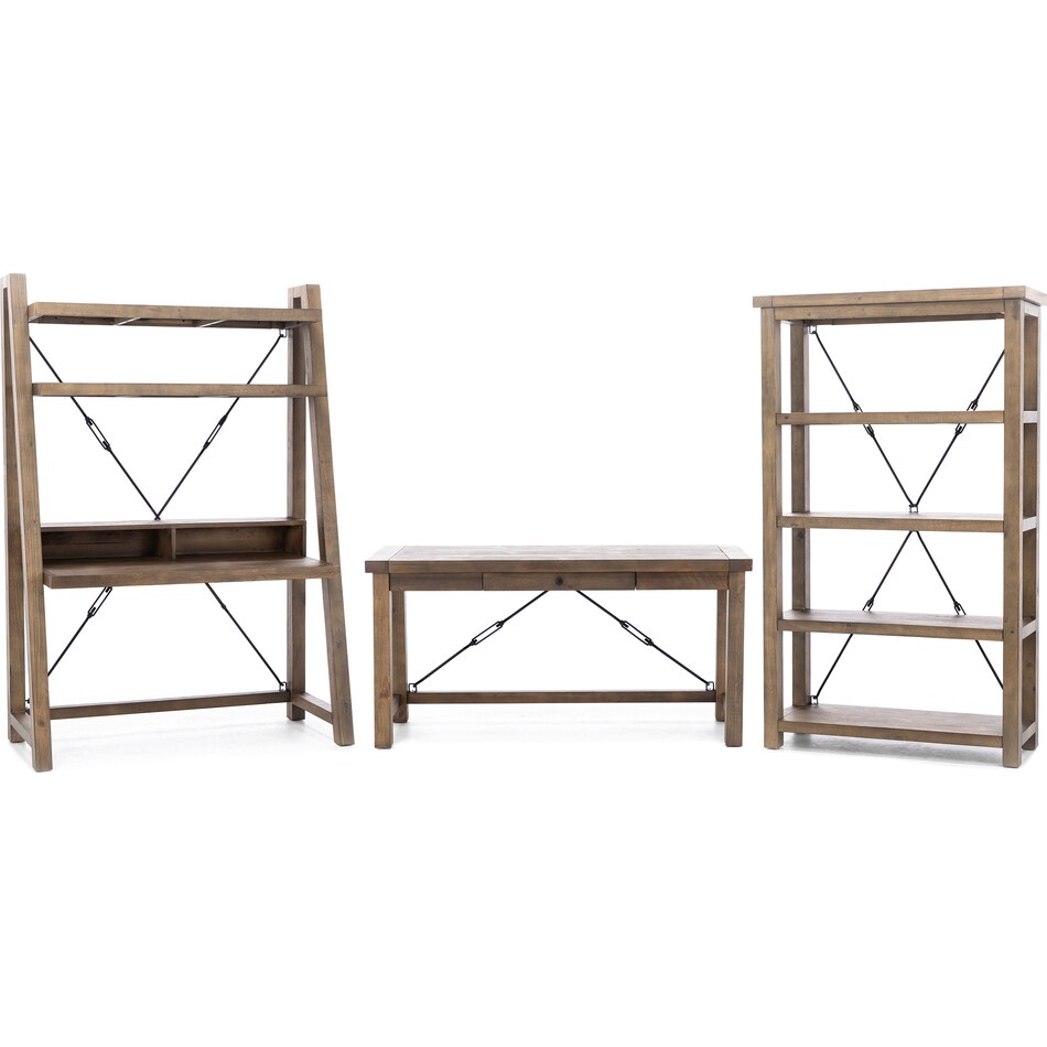 modu brown desk autum  