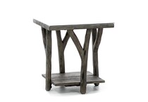 modu brown end table bridg  