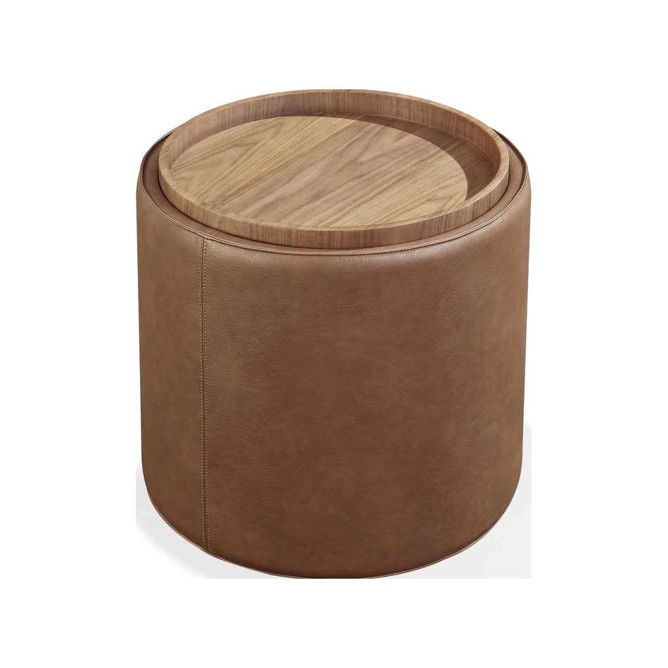 modu brown end table yeal  
