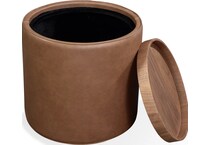 modu brown end table yeal  