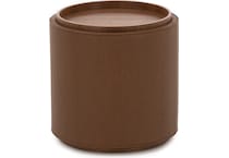 modu brown end table yeal  