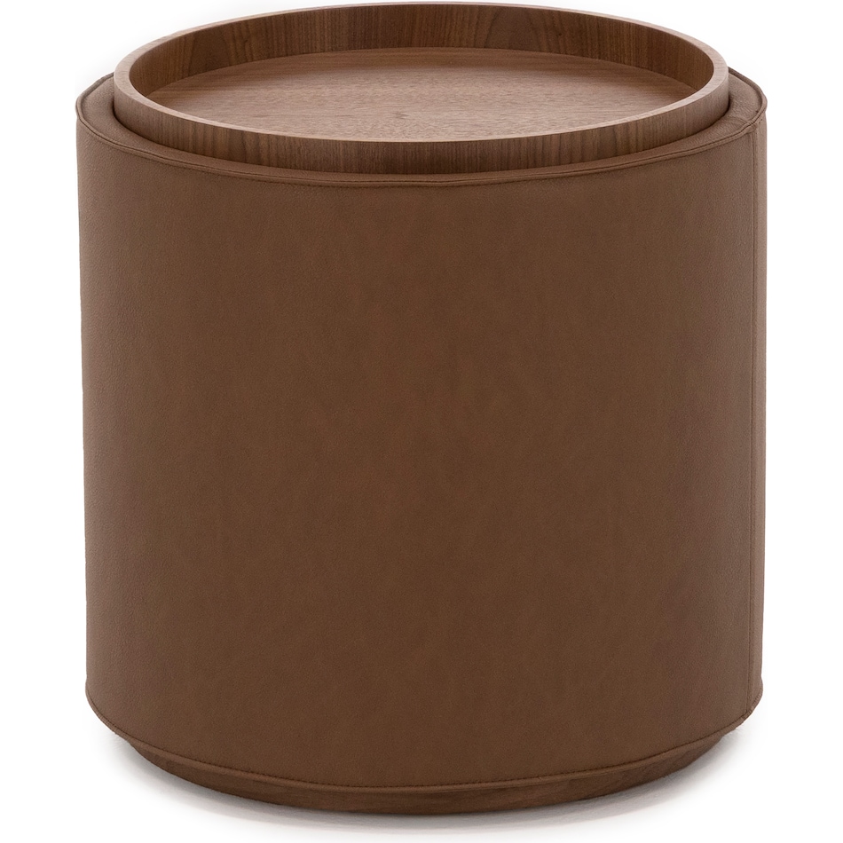 modu brown end table yeal  