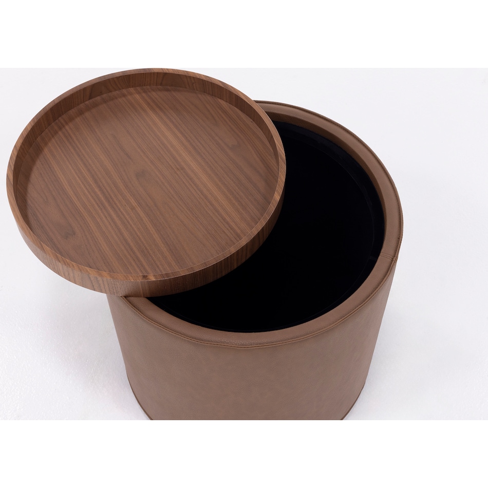 modu brown end table yeal  