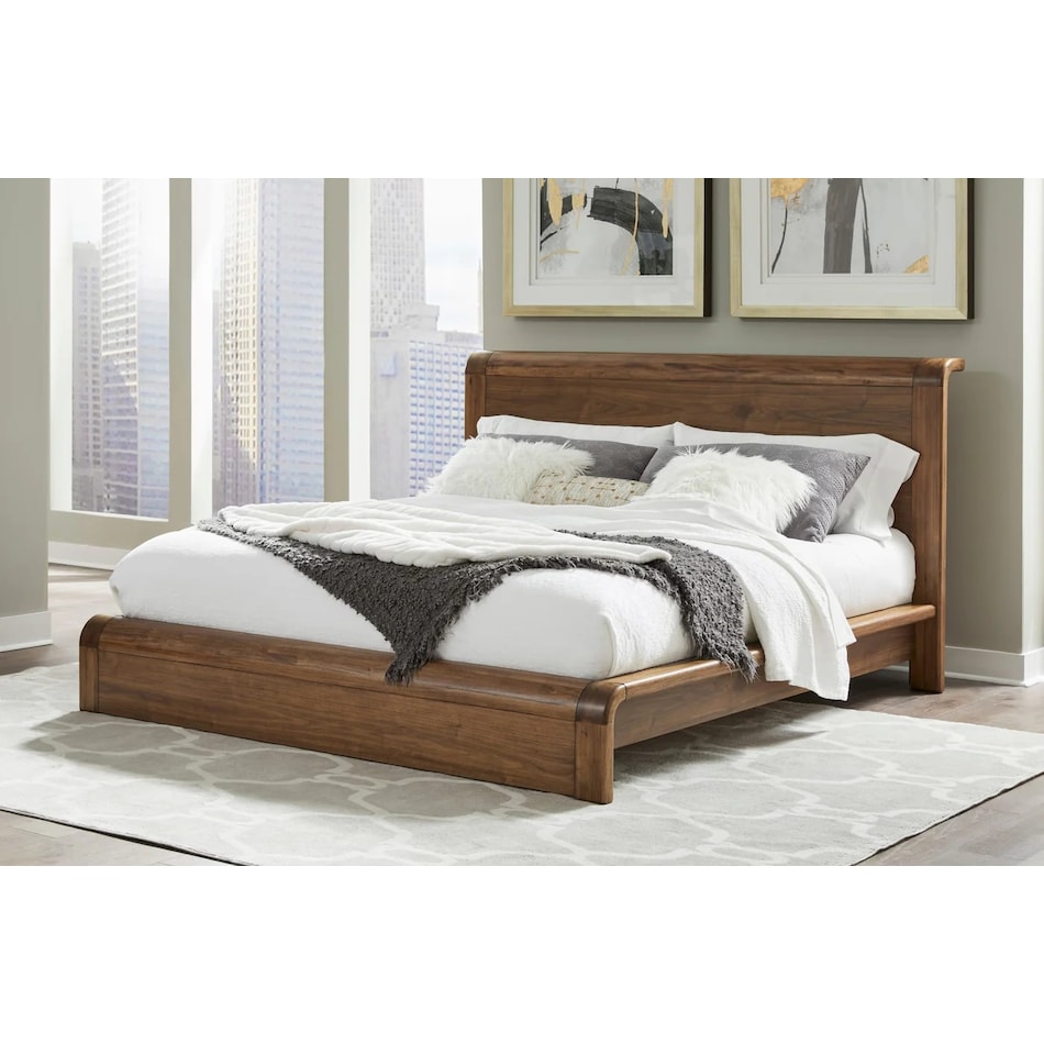 modu brown full bed package lifestyle image pfp  