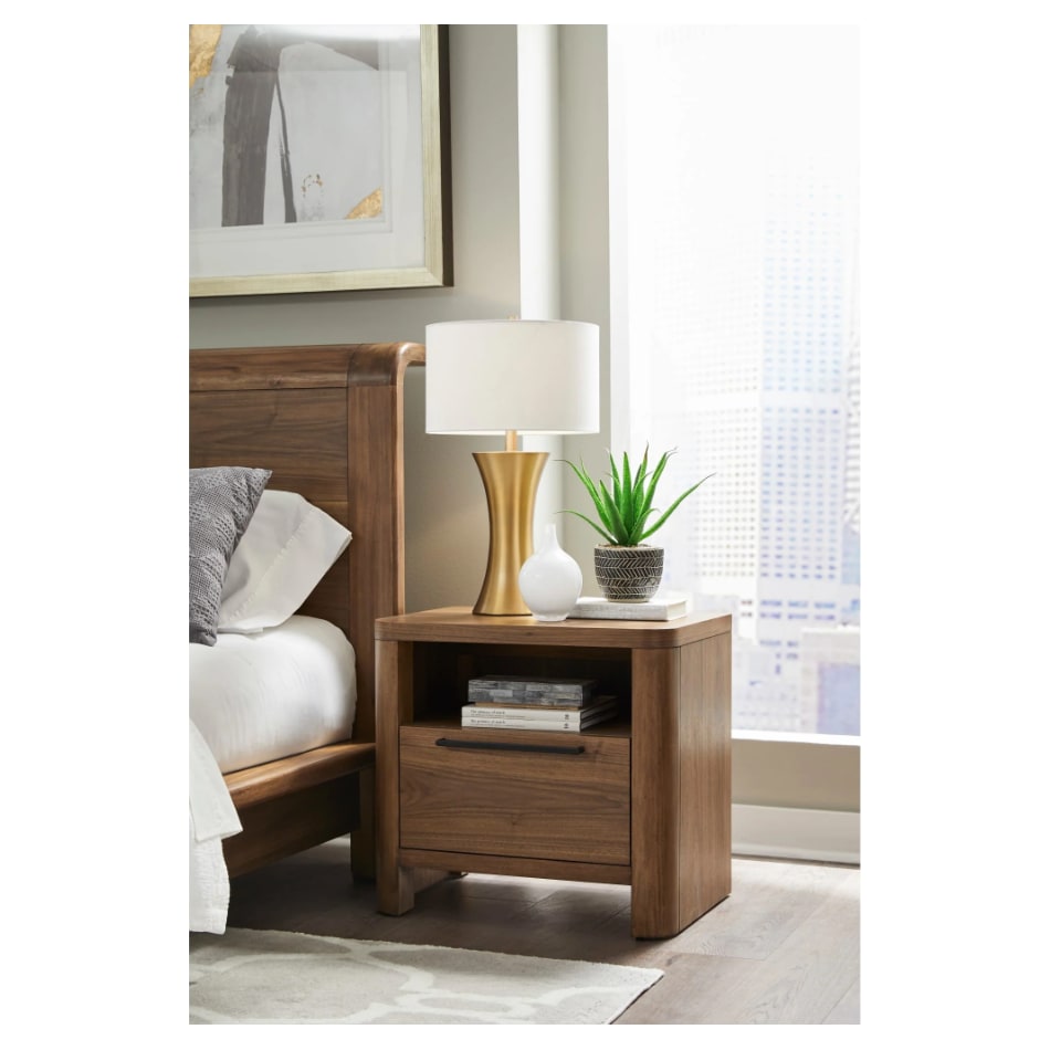 modu brown single drawer   