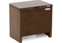 modu brown single drawer   