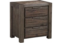 modu brown three drawer   