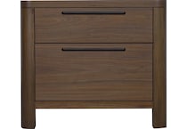 modu brown two drawer   