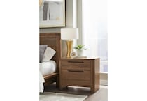 modu brown two drawer   