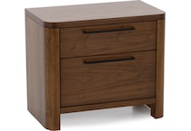 modu brown two drawer   