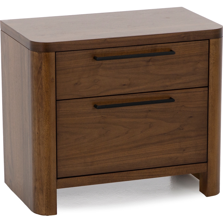 modu brown two drawer   