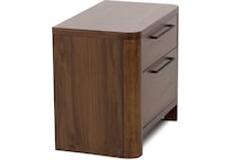 modu brown two drawer   