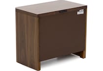 modu brown two drawer   