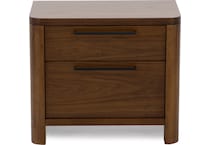 modu brown two drawer   