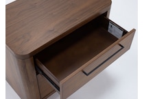 modu brown two drawer   