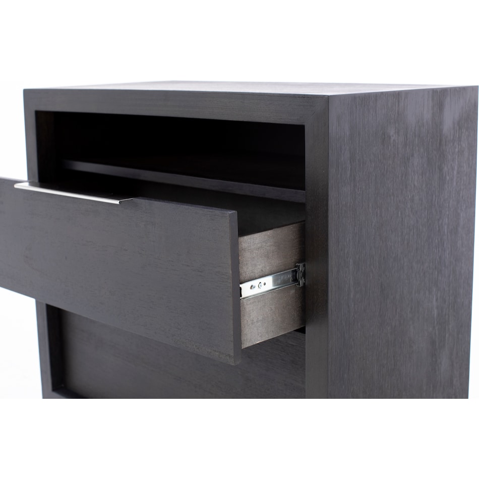 modu brown two drawer   