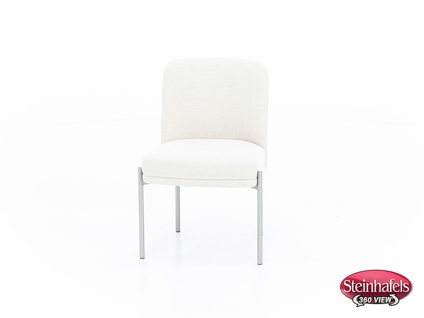 modu cream inch standard seat height side chair  image   