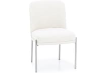 modu cream inch standard seat height side chair   