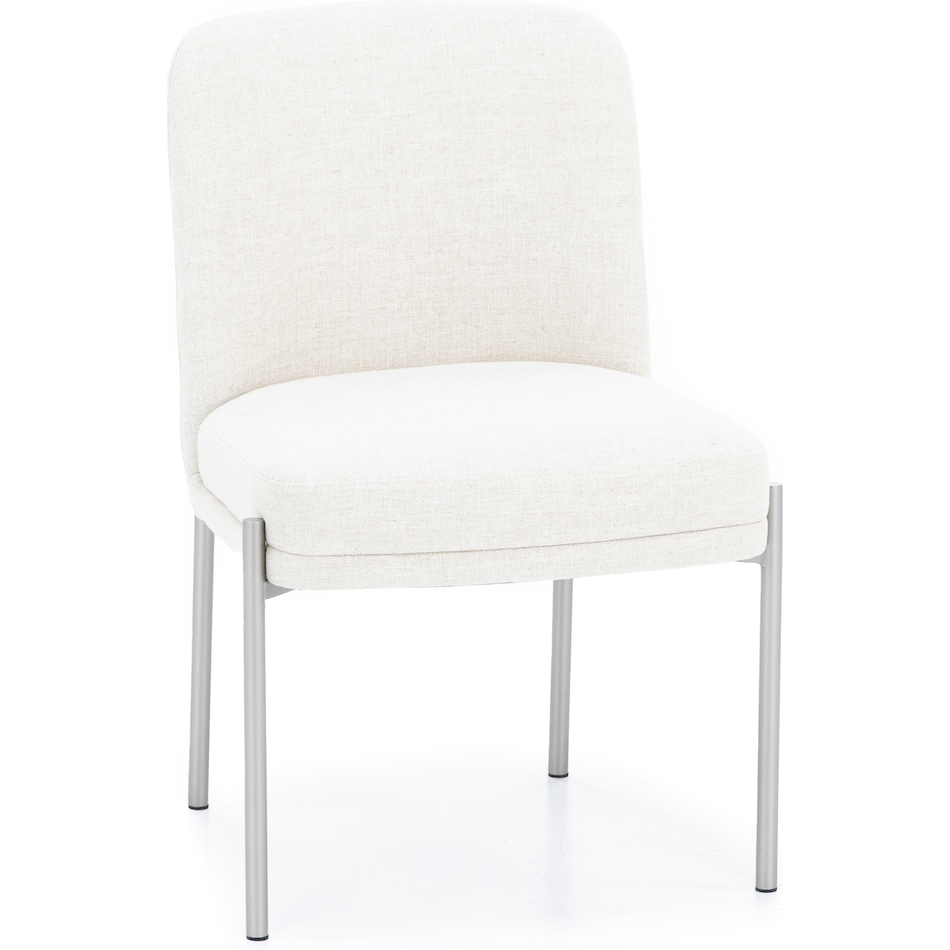 modu cream inch standard seat height side chair   