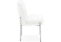 modu cream inch standard seat height side chair   