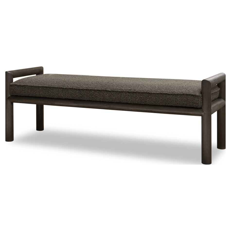modu dark charcoal bench   
