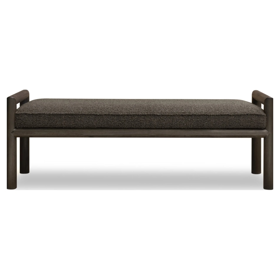modu dark charcoal bench   