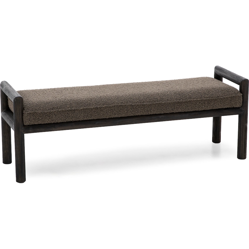 modu dark charcoal bench   