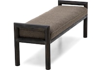 modu dark charcoal bench   