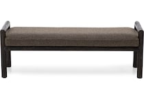 modu dark charcoal bench   