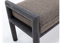 modu dark charcoal bench   