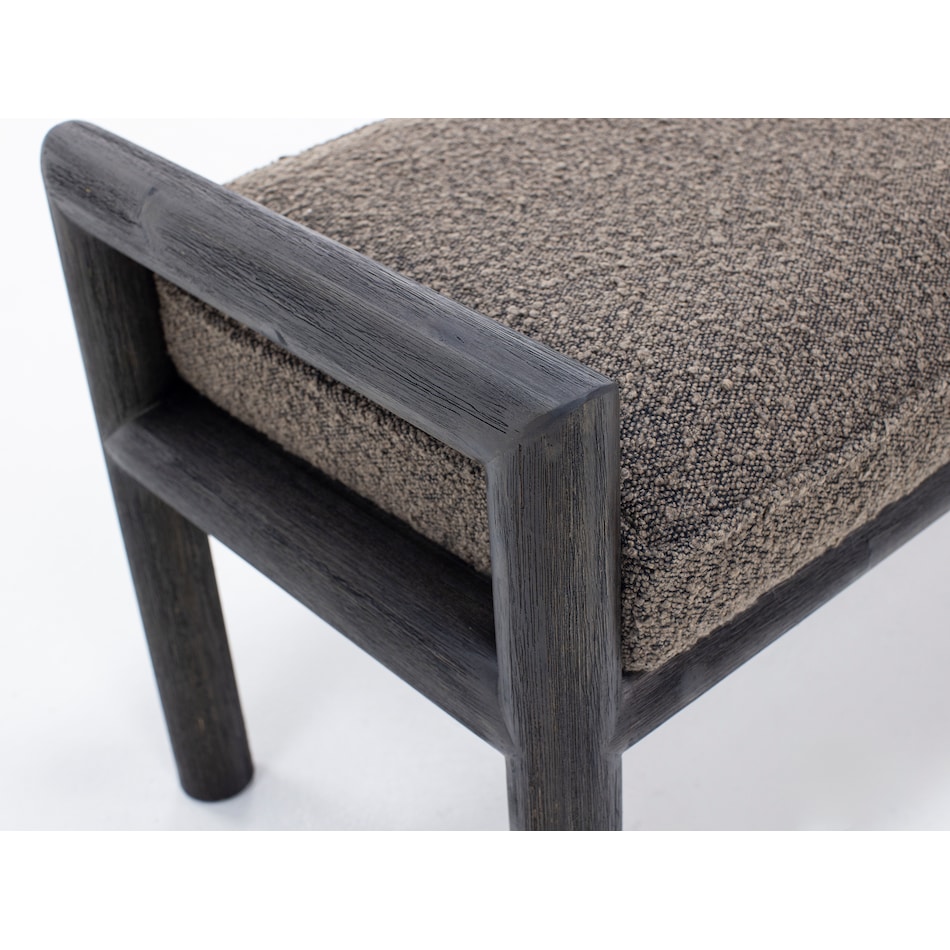 modu dark charcoal bench   