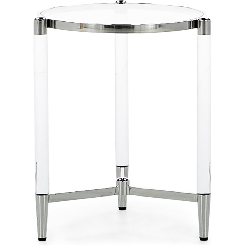 modu grey end table maril  