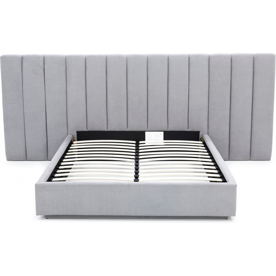 modu grey queen bed package q  