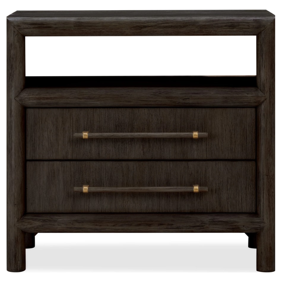modu grey two drawer   