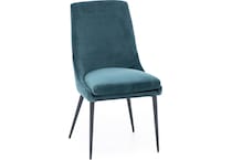 modu smoked green inch standard seat height side chair   