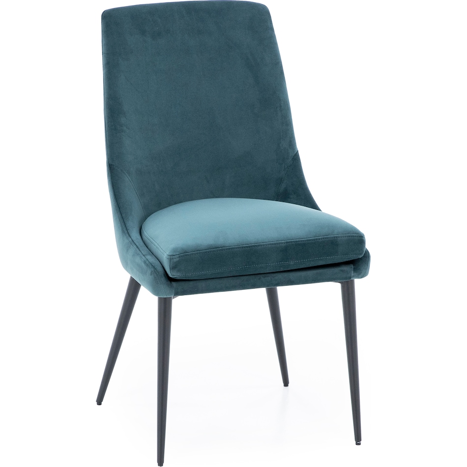 modu smoked green inch standard seat height side chair   