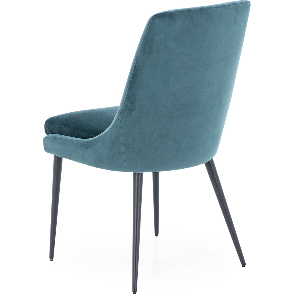 modu smoked green inch standard seat height side chair   