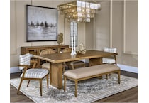 modu toffee crunch   chenille inch standard seat height side chair   