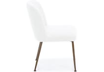 modu white inch standard seat height side chair   