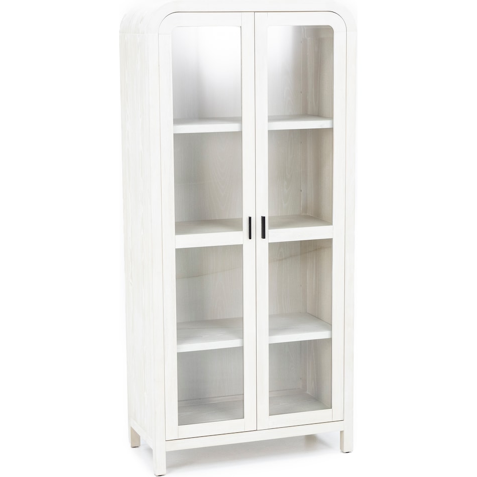 modu white bookcase drk  