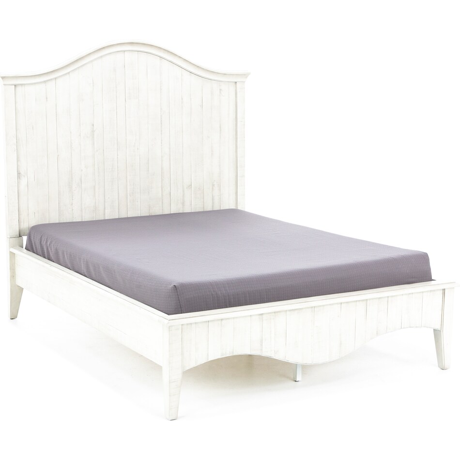 modu white king bed package kp  