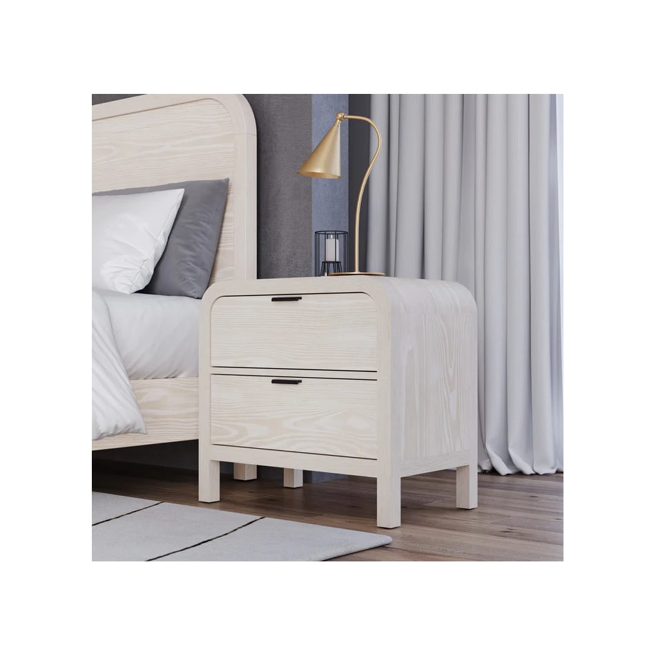 modu white two drawer   