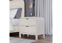 modu white two drawer   