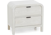 modu white two drawer   